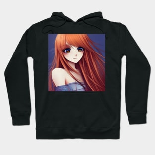 Beaux Animes Art Anime Girl illustration Design Hoodie